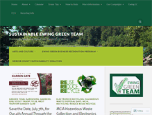 Tablet Screenshot of ewinggreenteam.org